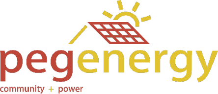 PEG Energy Logo - community and power
